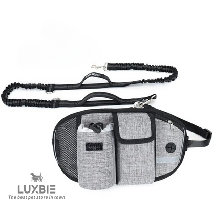 Luxbie GlideLine — Handsfree hondenriem + heupbelt
