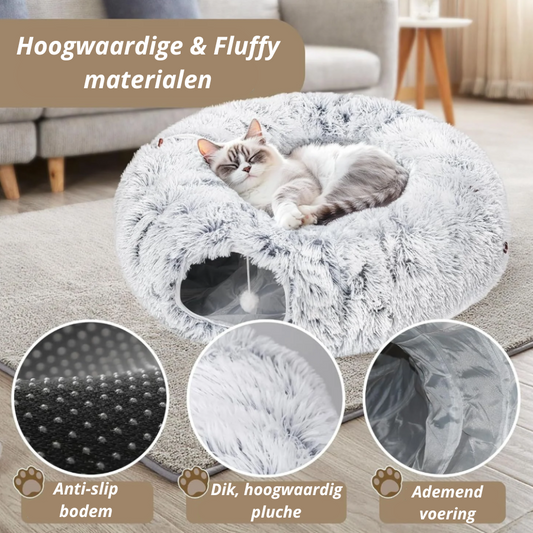 Pluche Kattenmand - Kattentunnel