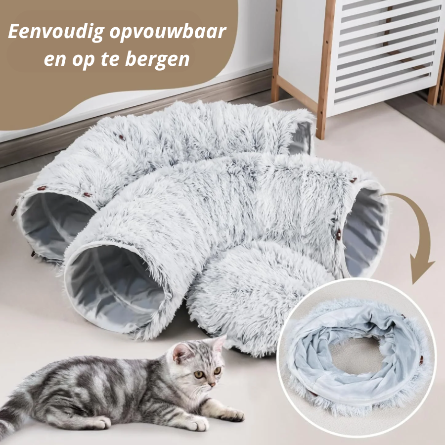 Pluche Kattenmand - Kattentunnel