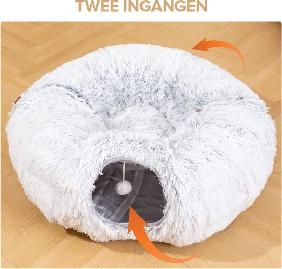 Pluche Kattenmand - Kattentunnel