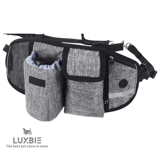 Luxbie GlideLine — Handsfree hondenriem + heupbelt