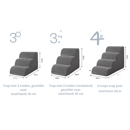 Antislip huisdiertrap voor honden en katten