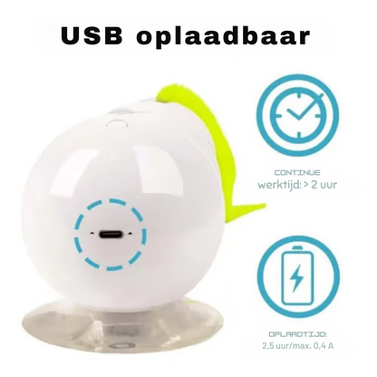 🐛✨Interactieve elektrisch rups kattenspeelgoed😻