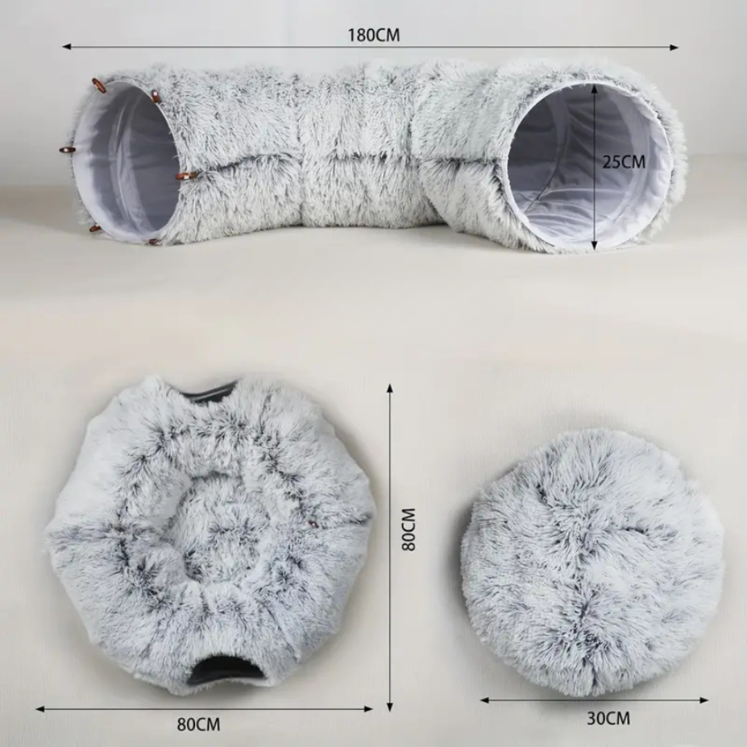 Pluche Kattenmand - Kattentunnel