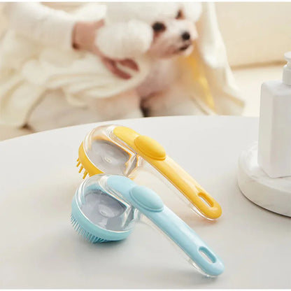 2-in-1 Badborstel voor Honden