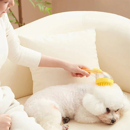 2-in-1 Badborstel voor Honden
