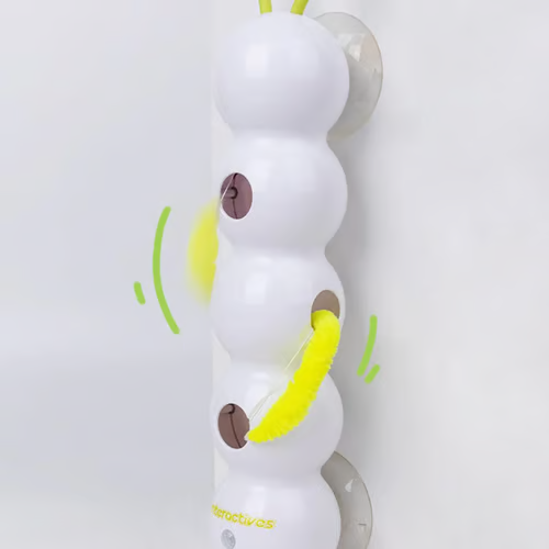 🐛✨Interactieve elektrisch rups kattenspeelgoed😻